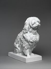 Auguste Rodin - Musette, a Maltese dog
